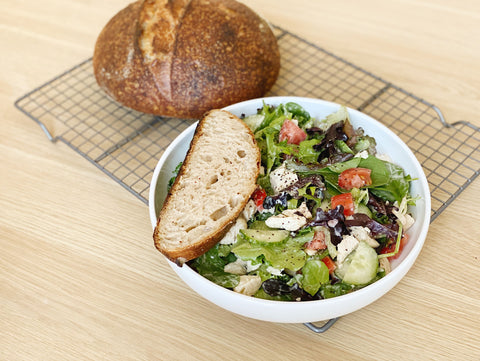 Chicken Basil Caesar Salad