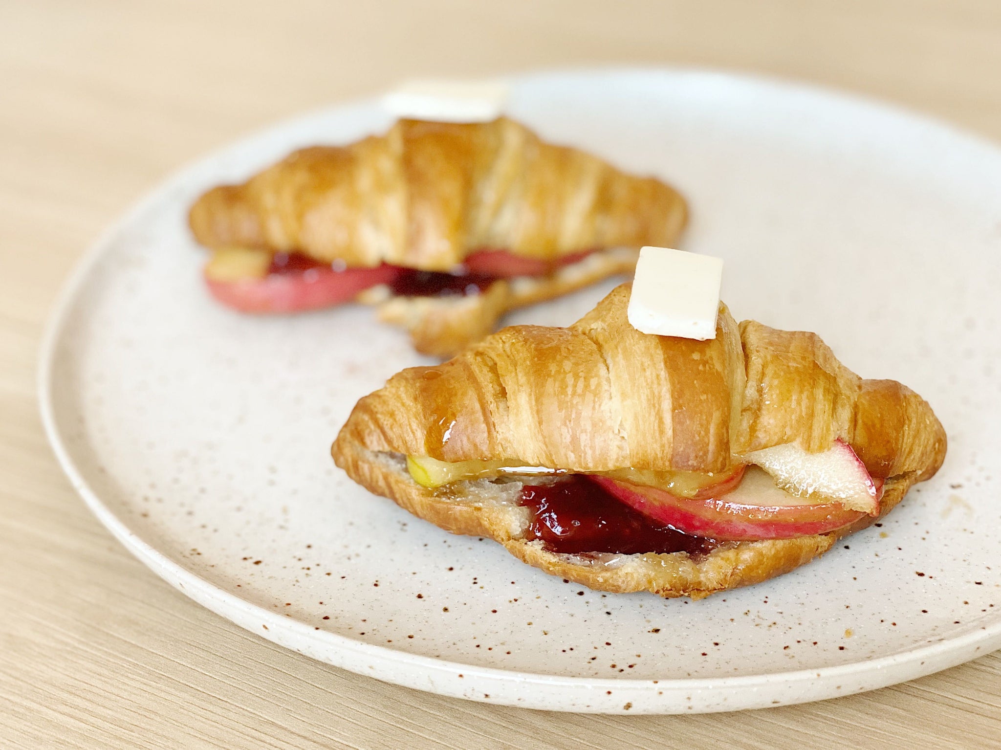 Apple-Strawberry “Galettes”