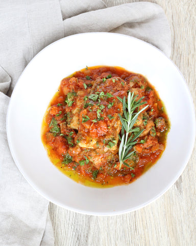 New England Tomato Potacchio Tofu