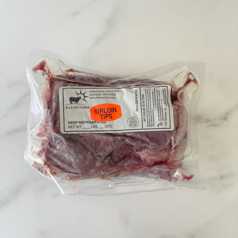 100% Grass-Fed Sirloin Steak Tips 1 - 1.5lb $29.95